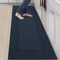 Non-Slip Kitchen Runner Rug 24"x71" – Absorbent, Machine Washable, Navy Blue Floor Mat